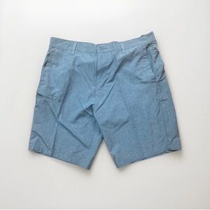 NWT Mens Burnside Stretch Blue nhShorts 20" Size 36​